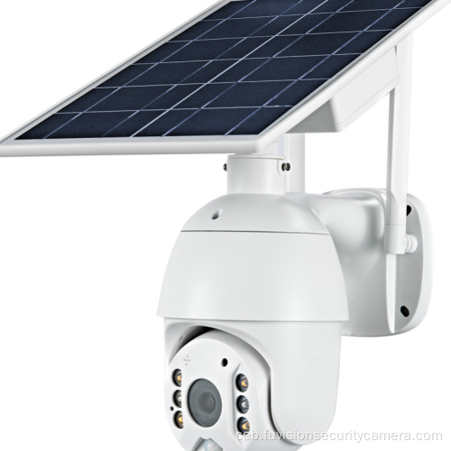 IP Surveillance Solar Camera nga adunay Night Vision